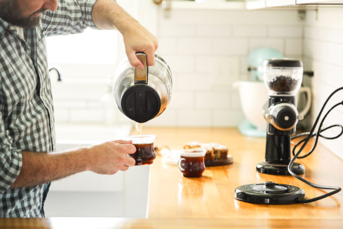 coffee making
